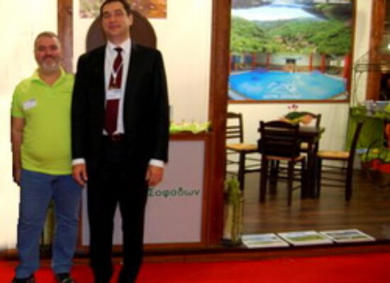 ΦΙΛΟΞΕΝΙΑ 2013: Επίσκεψη του Ρώσου Υπουργού Τουρισμού στο περίπτερο του Δήμου μας